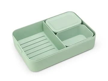 Make & Take bento lunchbox groot 2 L - Jade Green - Brabantia