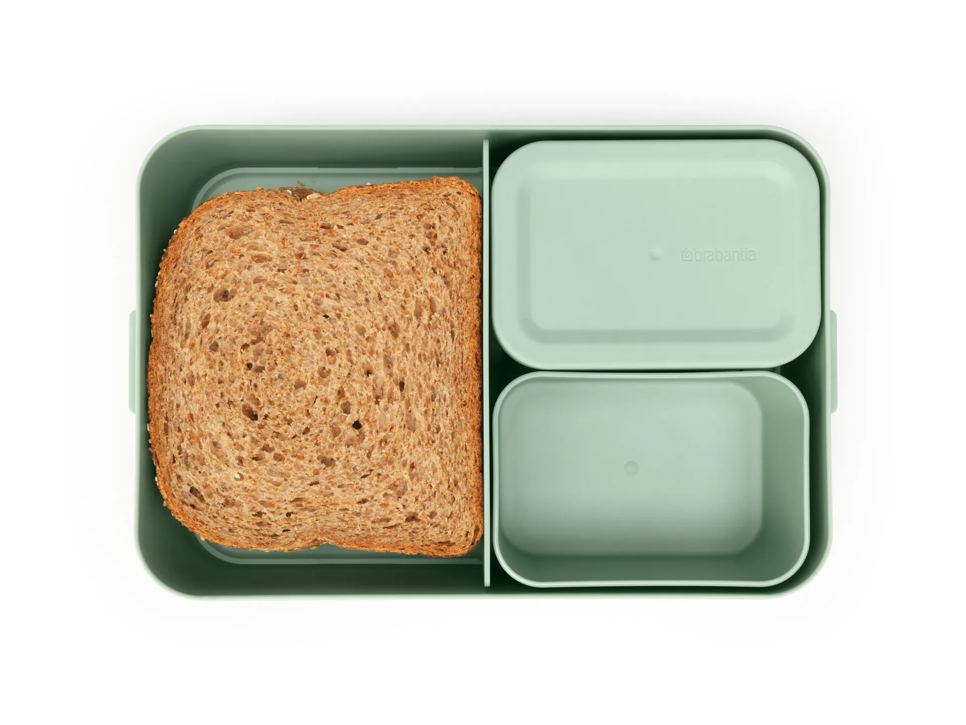 Make & Take bento lunchbox groot 2 L, Jade Green Brabantia