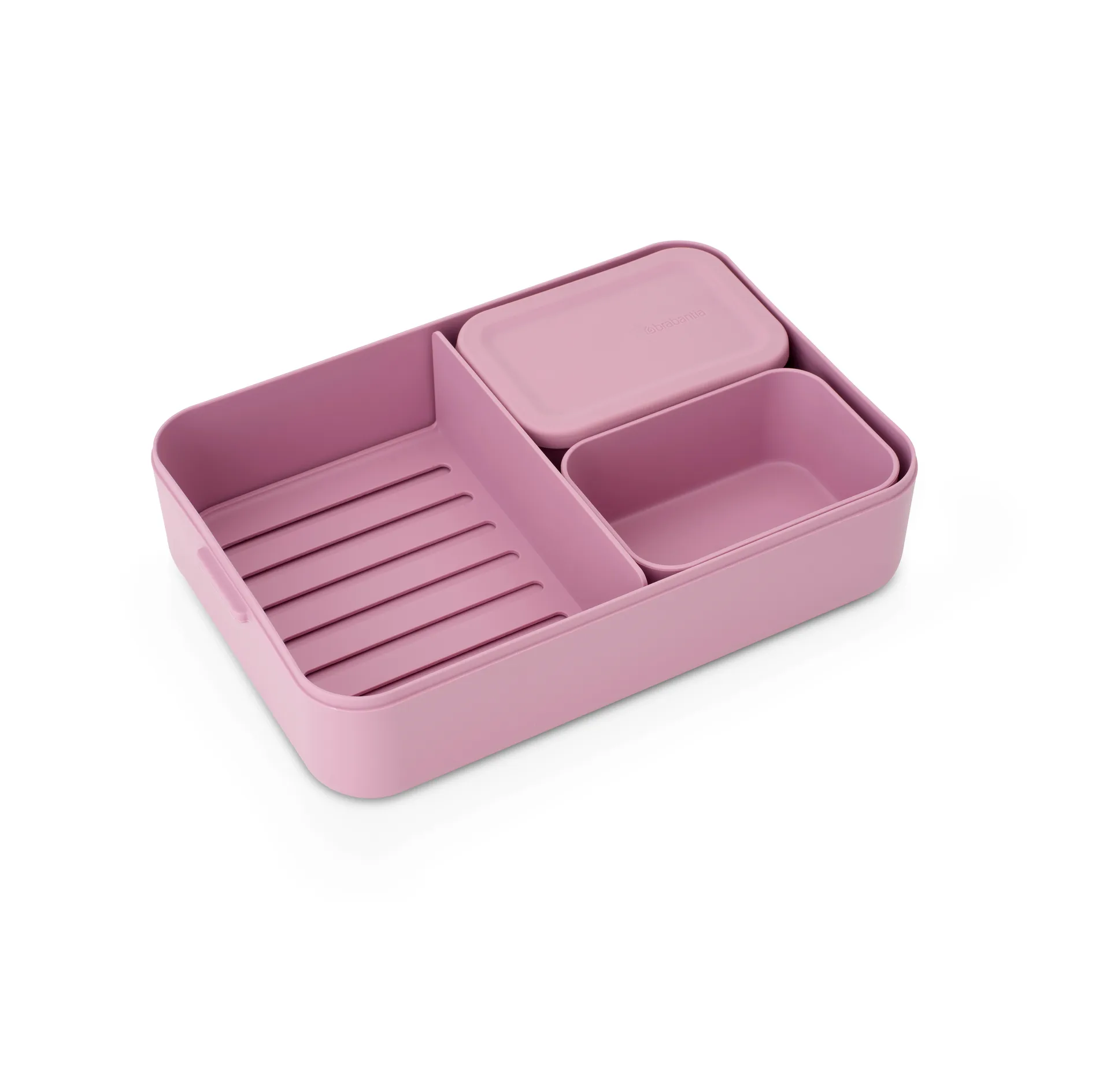 Make & Take bento lunchbox groot 2 L, Lila roze Brabantia