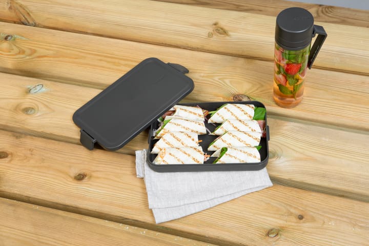 Make & Take break lunchset 2-delig, Donkergrijs Brabantia