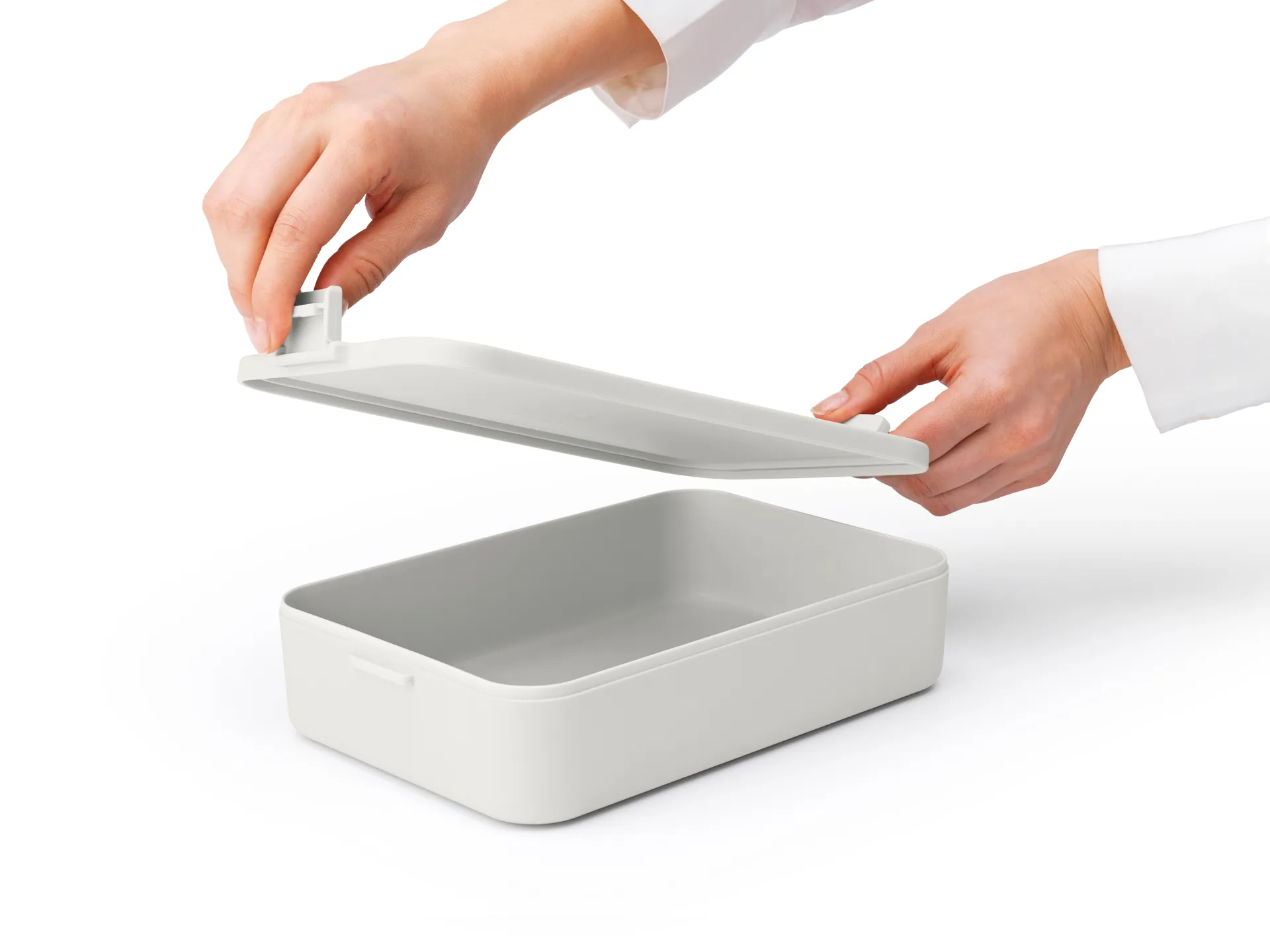 Make & Take lunchbox groot 2 L, Lichtgrijs Brabantia