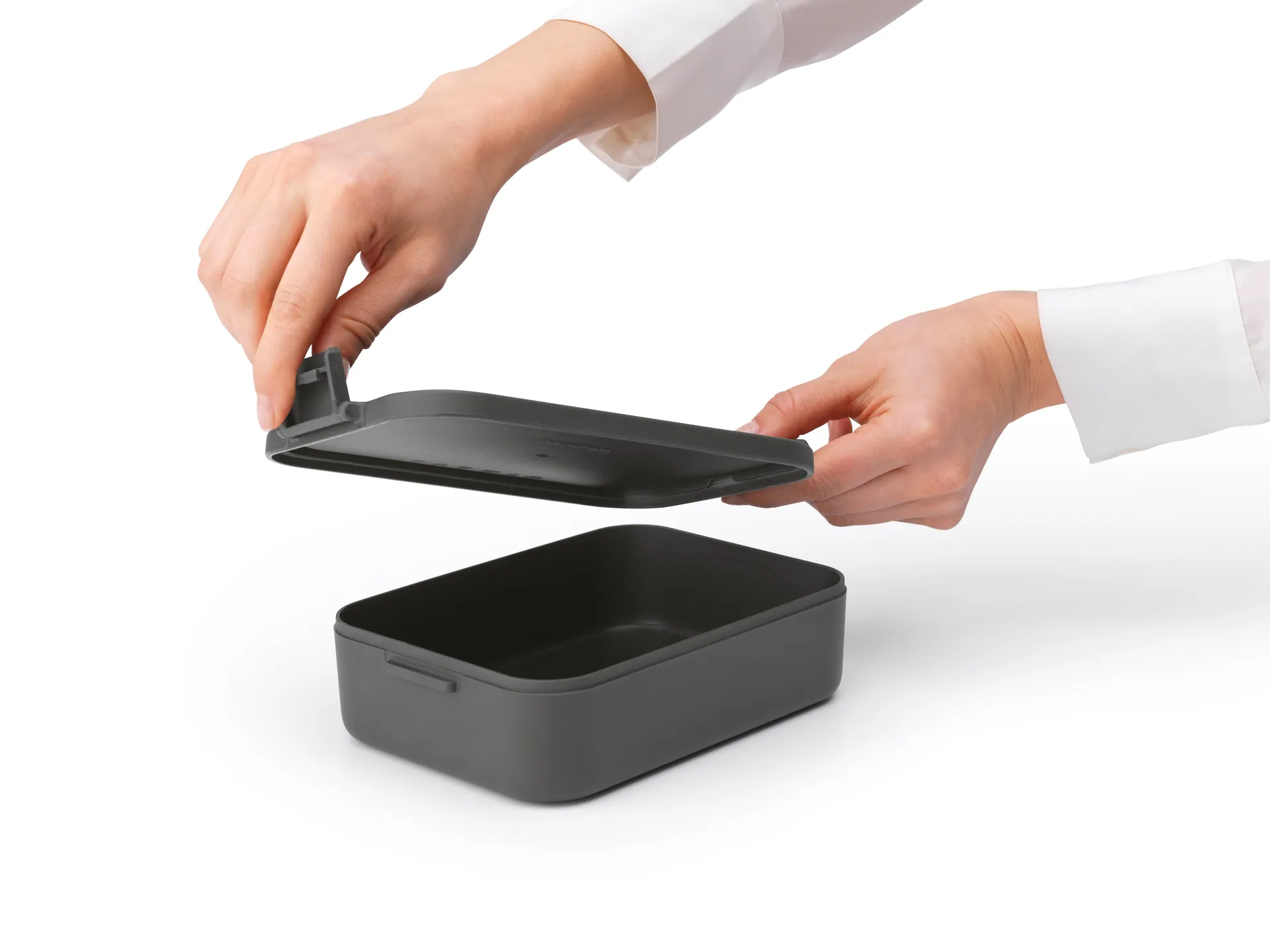 Make & Take lunchbox medium 1,1 L, Donkergrijs Brabantia