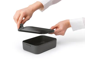 Make & Take lunchbox medium 1,1 L - Donkergrijs - Brabantia