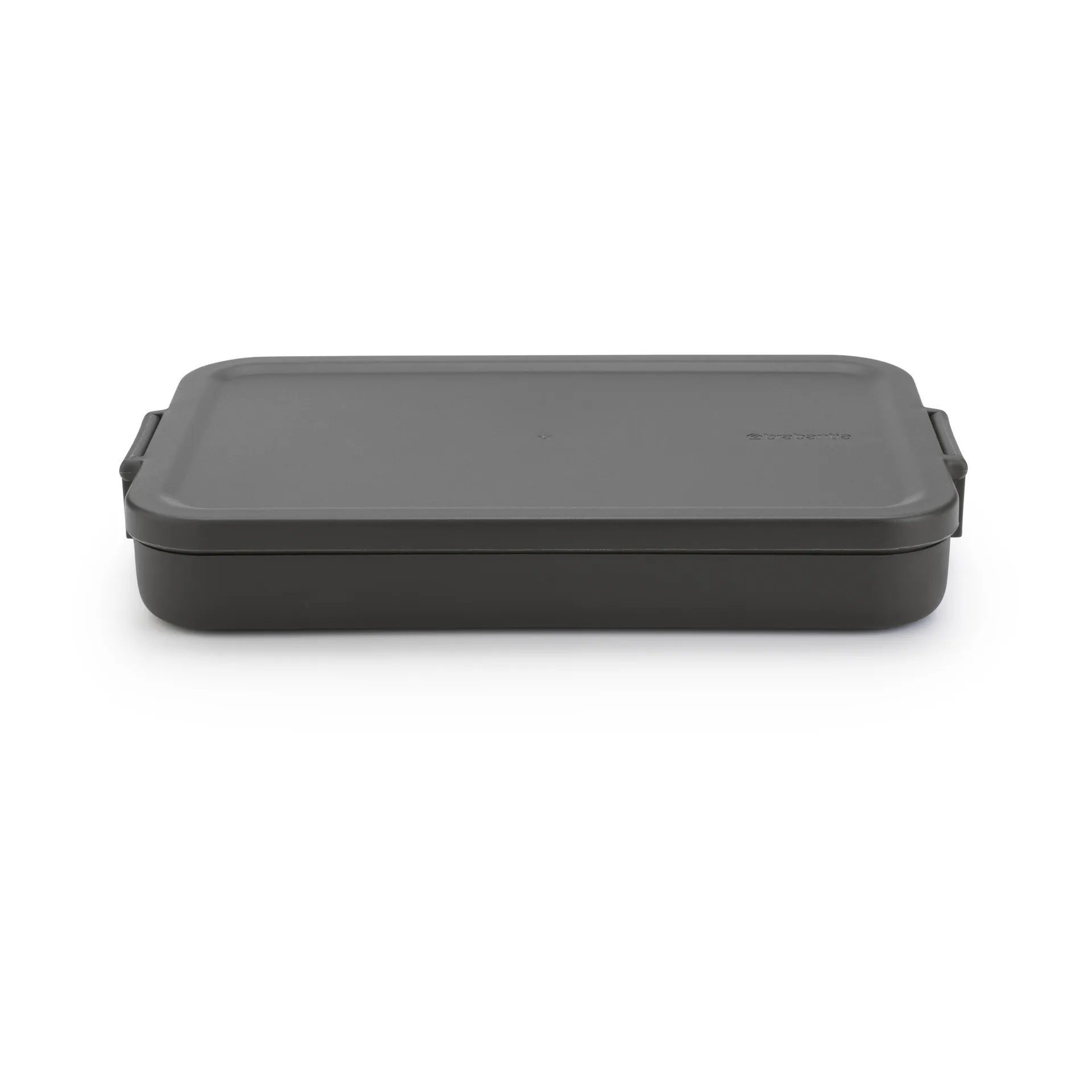 Make & Take lunchbox plat, 1,1 L, Donkergrijs Brabantia