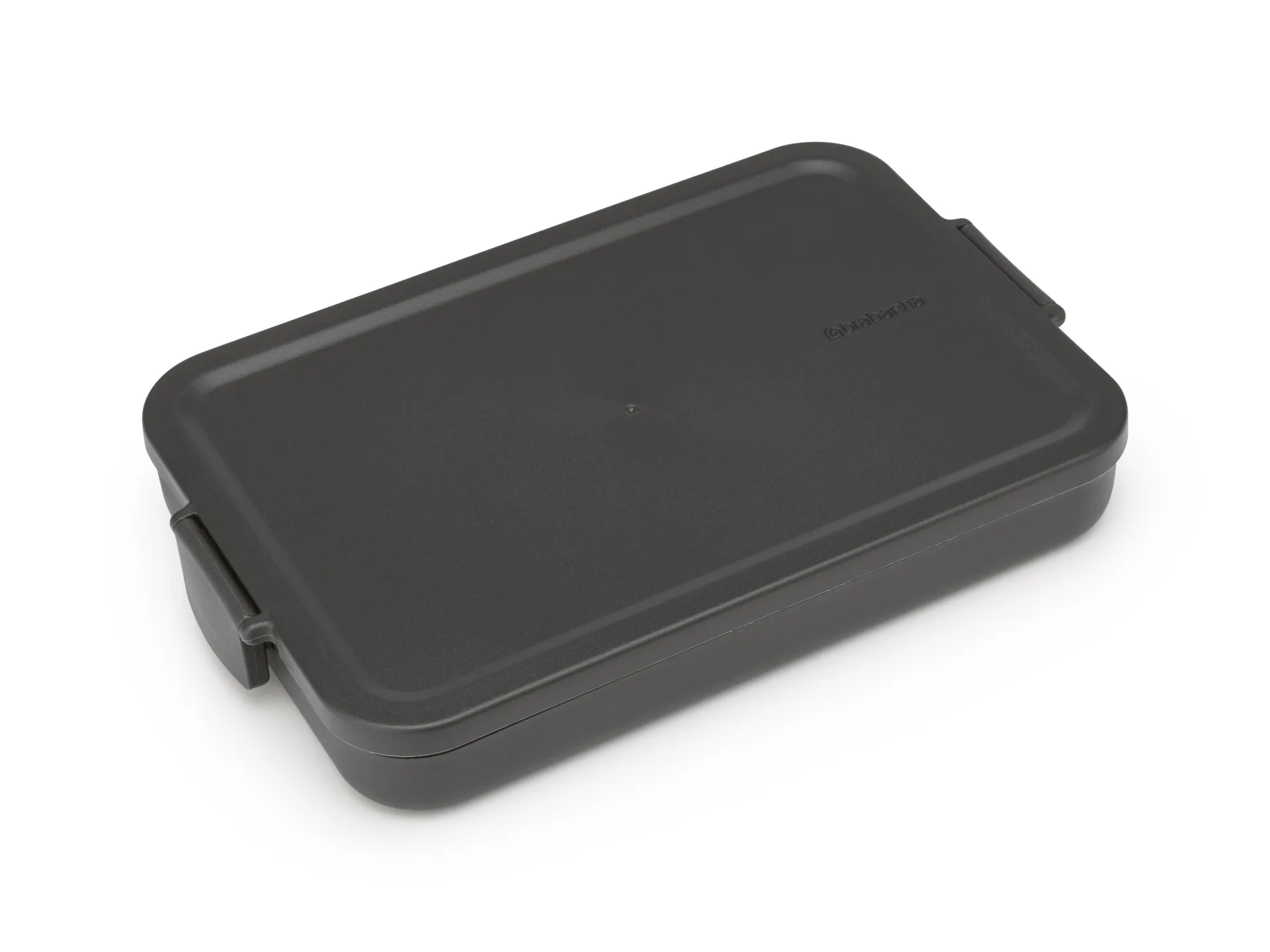 Make & Take lunchbox plat, 1,1 L, Donkergrijs Brabantia