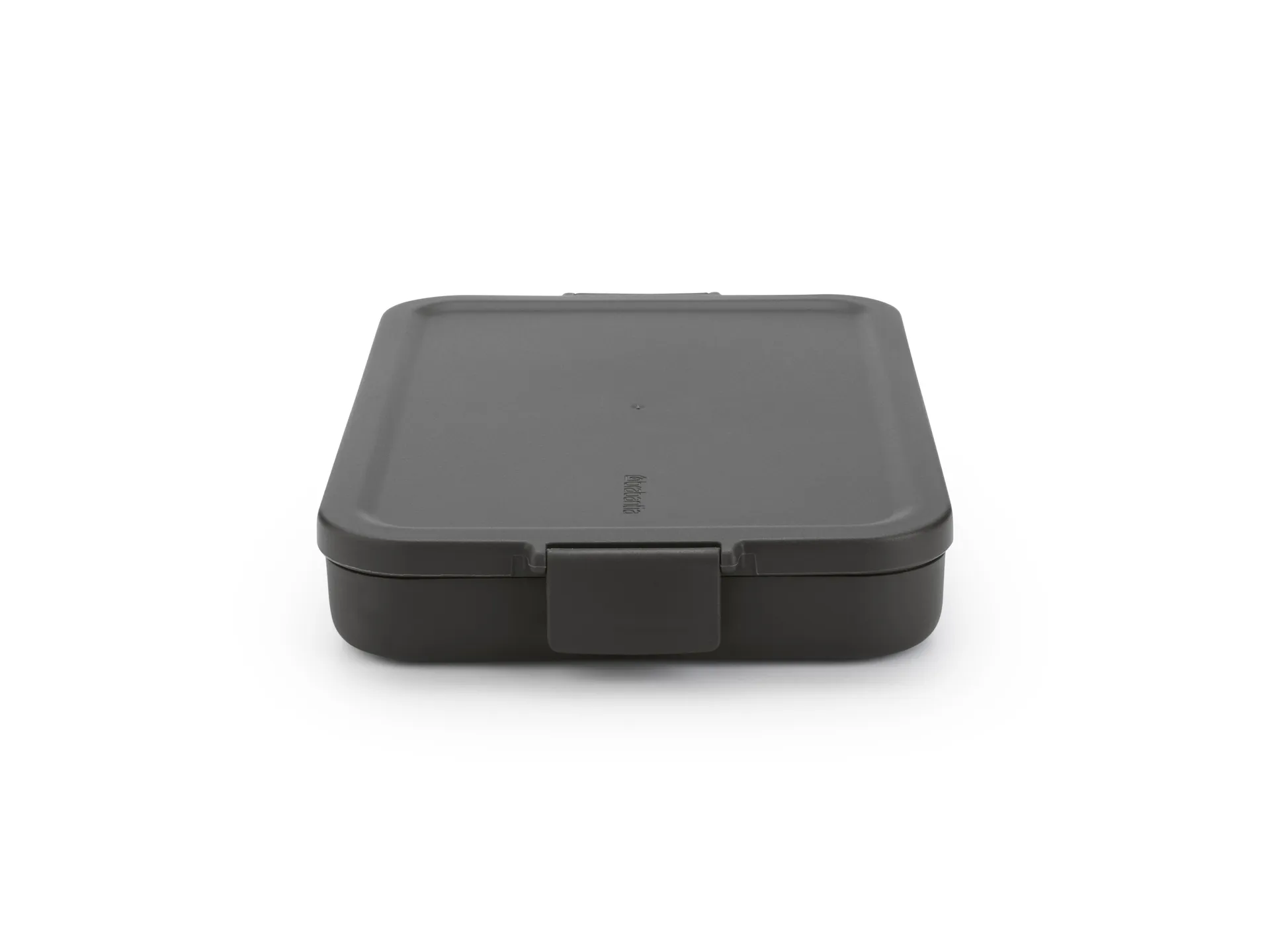 Make & Take lunchbox plat, 1,1 L, Donkergrijs Brabantia