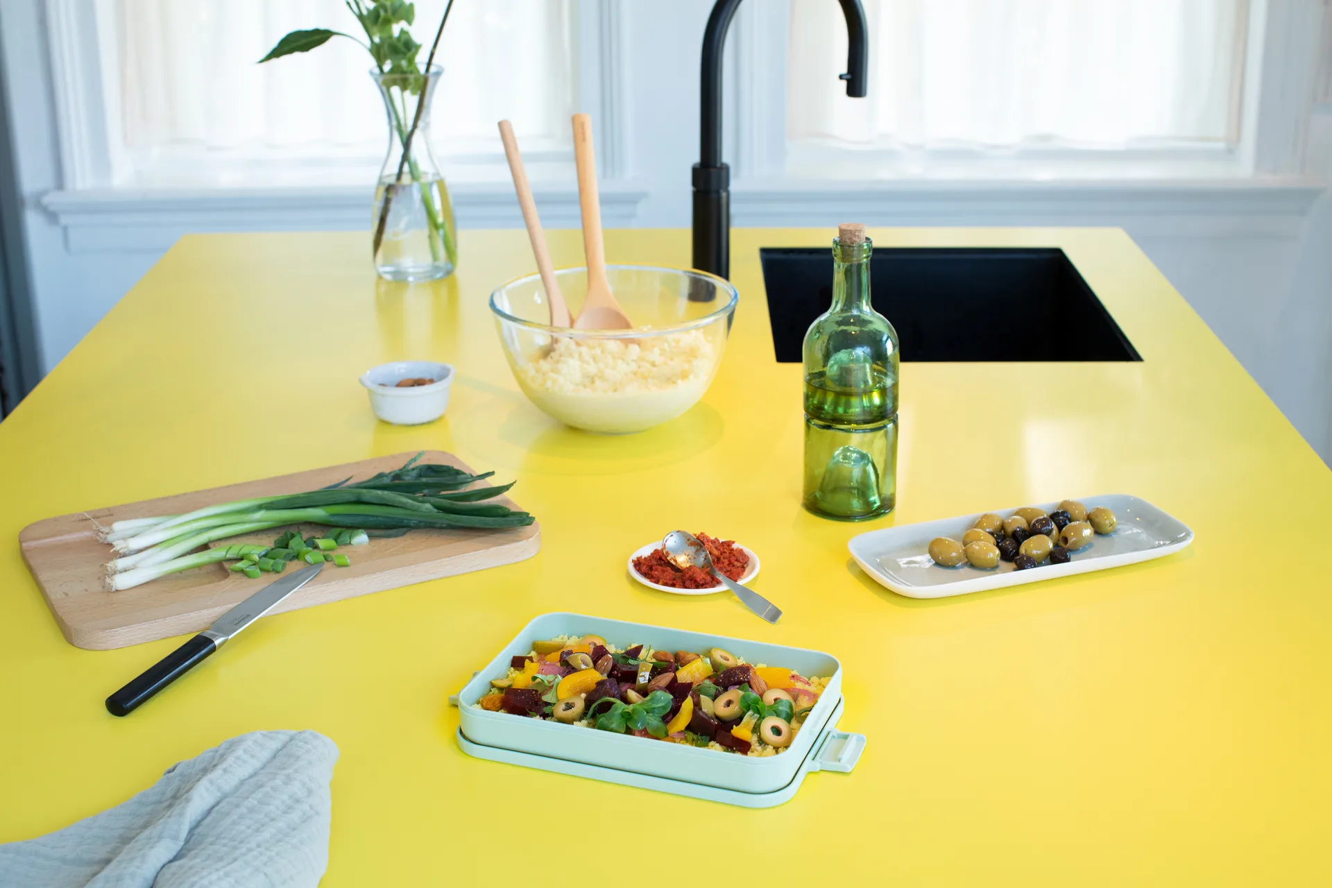 Make & Take lunchbox plat, 1,1 L, Jade Green Brabantia
