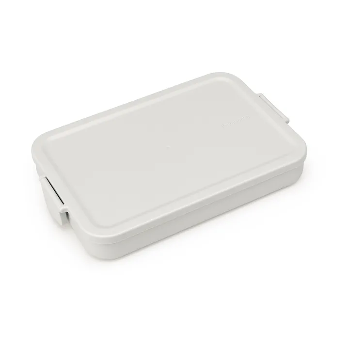 Make & Take lunchbox plat, 1,1 L - Lichtgrijs - Brabantia
