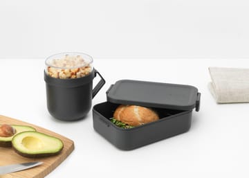 Make & Take lunchset 2-delig - Donkergrijs - Brabantia