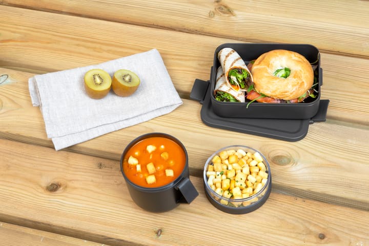 Make & Take lunchset 2-delig - Donkergrijs - Brabantia