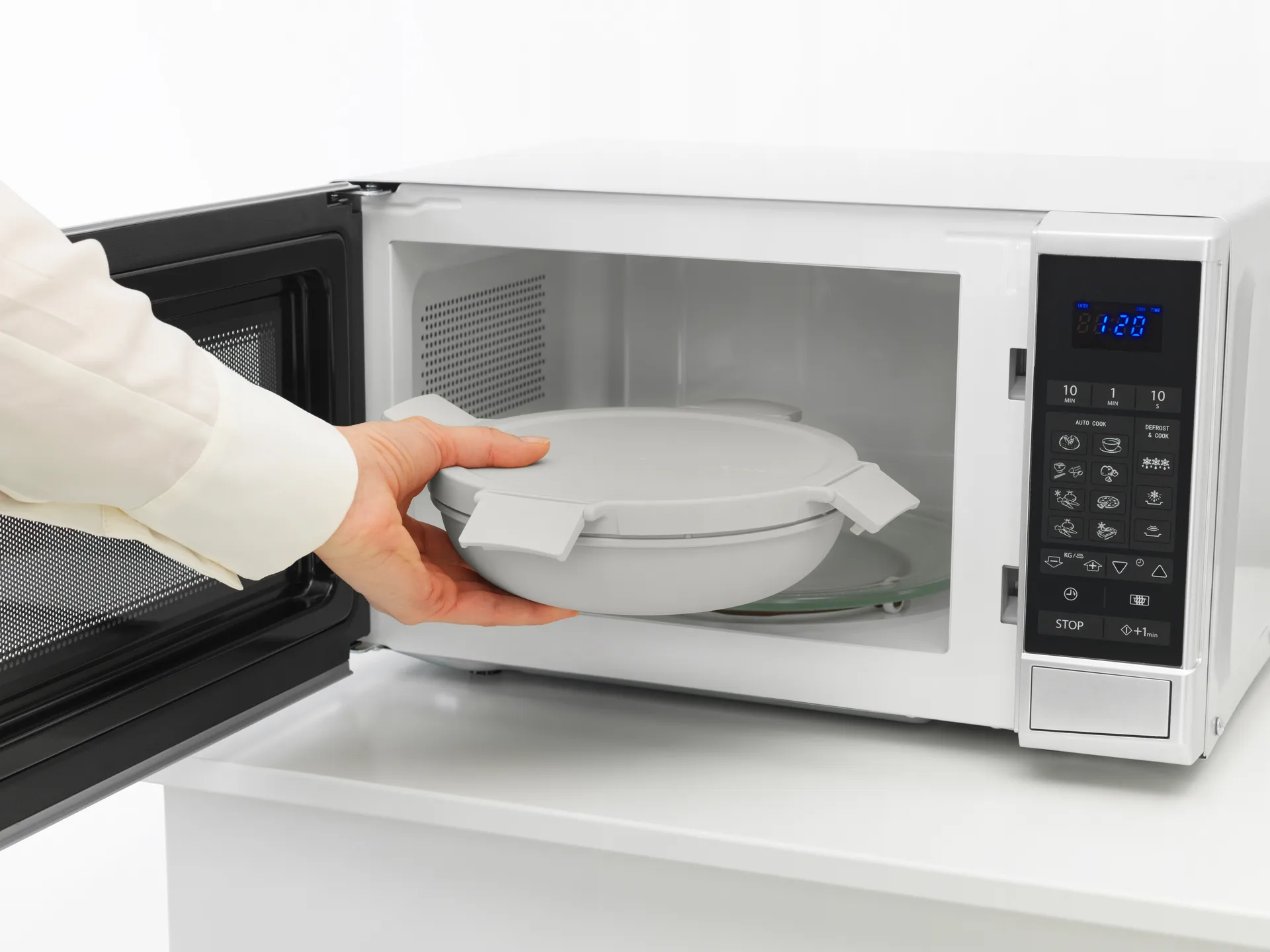 Make & Take lunchtrommel 1 L, Lichtgrijs Brabantia