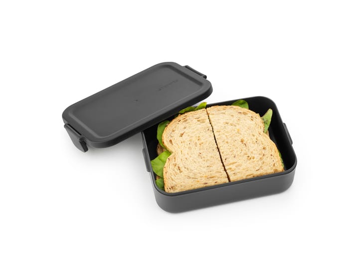 Make & Take lunchtrommel medium 1,1 L, Donkergrijs Brabantia
