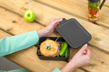 Make & Take lunchtrommel medium 1,1 L - Donkergrijs - Brabantia