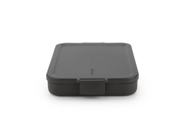 Make & Take lunchtrommel plat, 1,1 L - Donkergrijs - Brabantia
