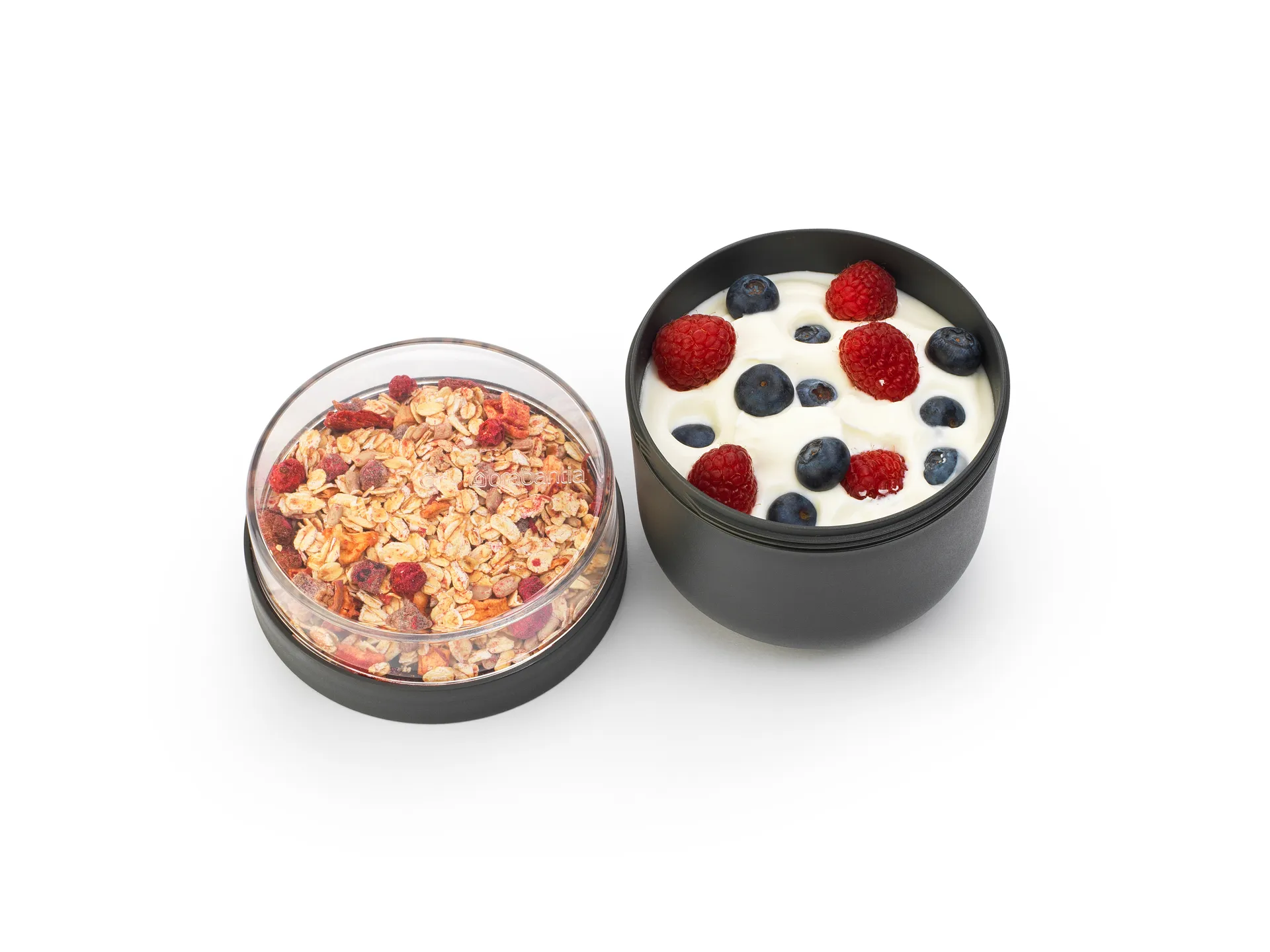 Make & Take ontbijtkom 0,5 L, Donkergrijs Brabantia