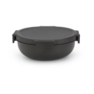 Make & Take saladebowl, 1,3 L - Donkergrijs - Brabantia