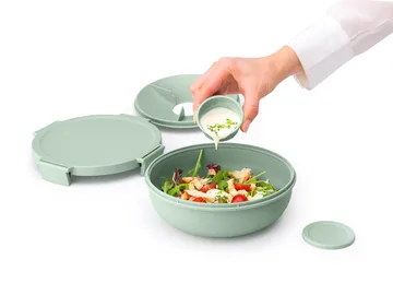 Make & Take saladebowl, 1,3 L - Jade Green - Brabantia