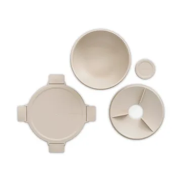 Make & Take saladebowl, 1,3 L - Zacht beige - Brabantia