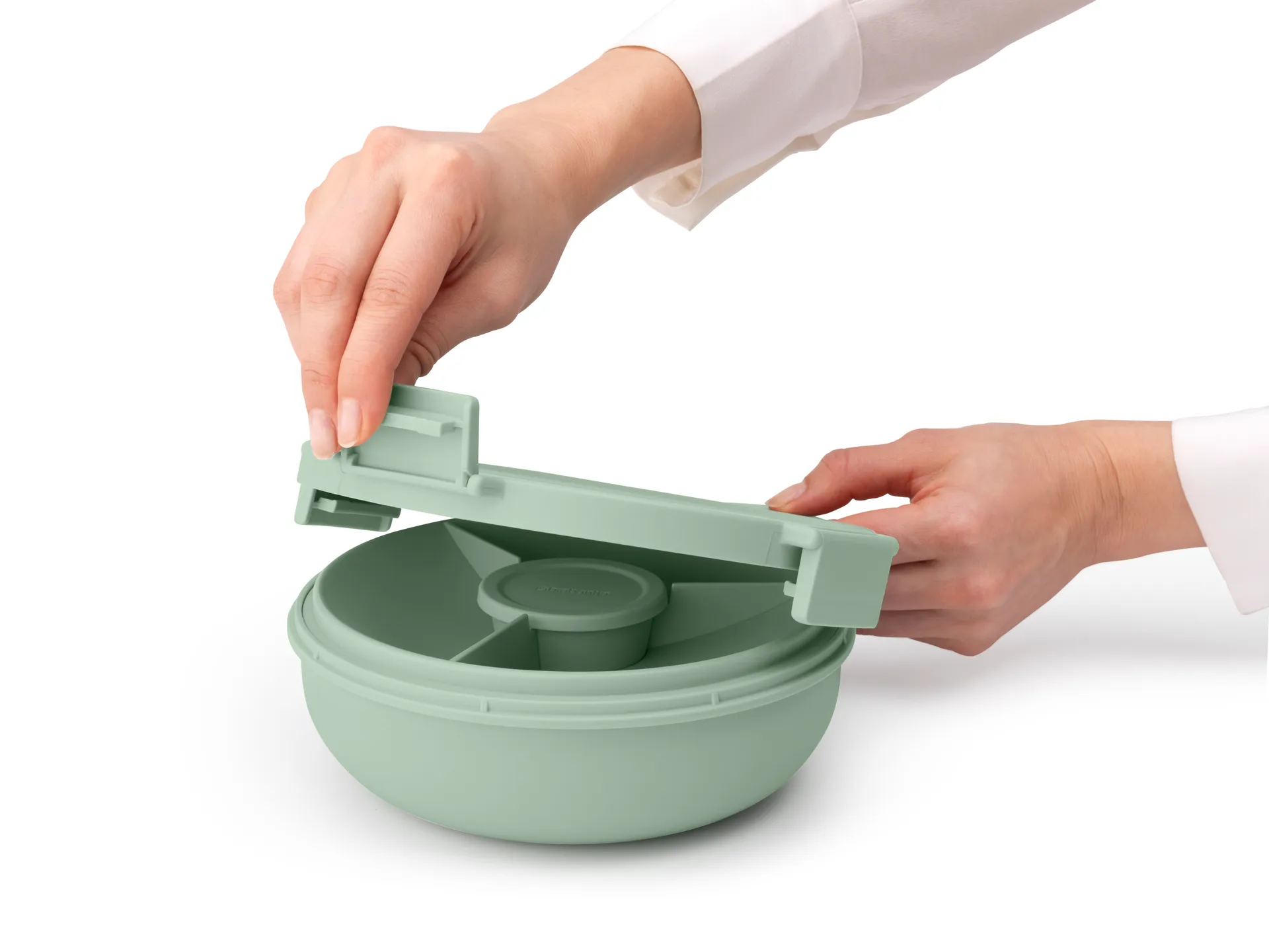 Make & Take saladekom, 1,3 L, Jade Green Brabantia
