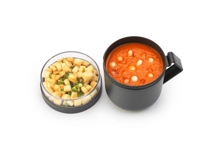 Make & Take Soepbeker 0,6 L, Donkergrijs Brabantia