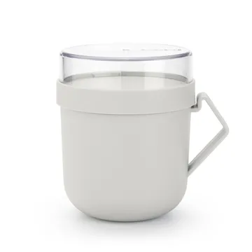 Make & Take Soepbeker 0,6 L - Lichtgrijs - Brabantia