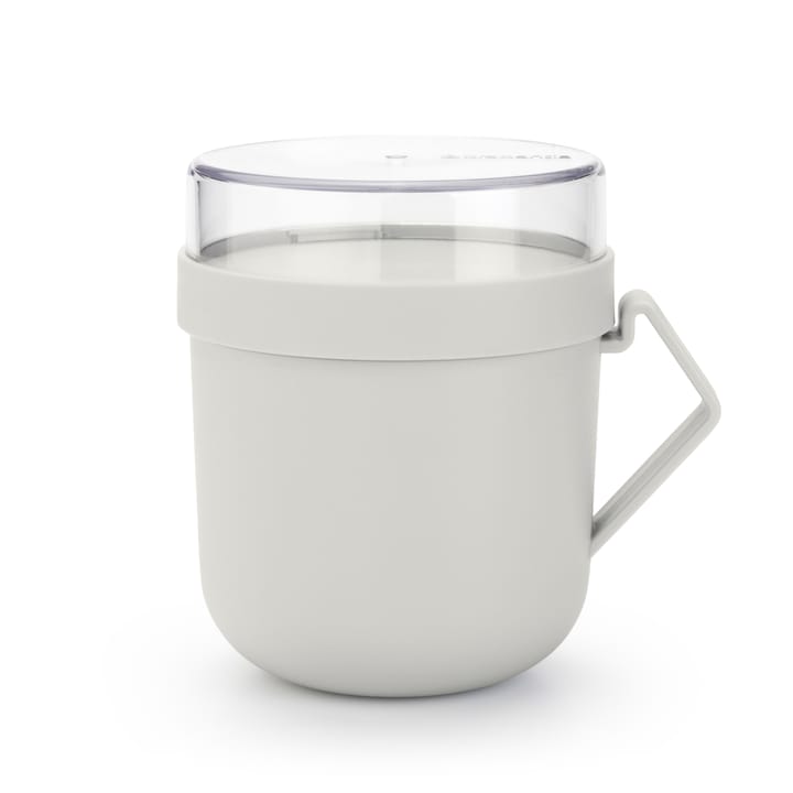 Make & Take Soepbeker 0,6 L - Lichtgrijs - Brabantia