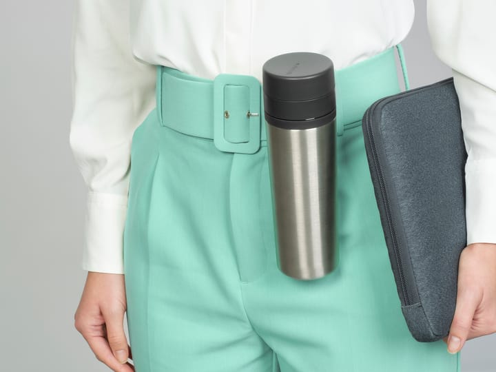 Make & Take thermosfles 0,5 L, Donkergrijs Brabantia