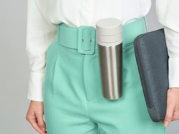 Make & Take thermosfles 0,5 L - Lichtgrijs - Brabantia