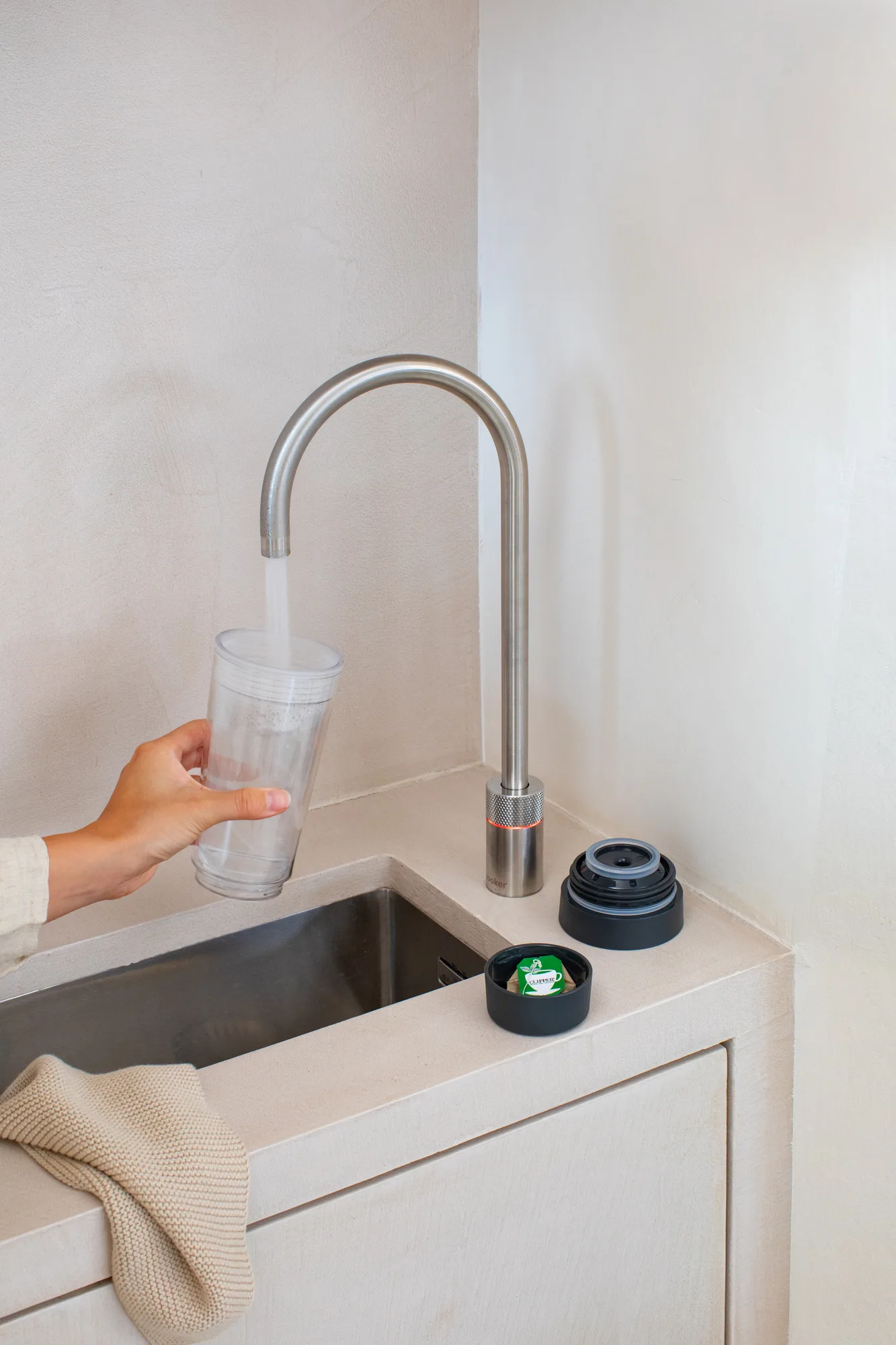 Make & Take thermosmok voor thee 36 cl, Donkergrijs Brabantia