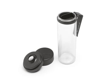 Make & Take waterfles met zeef 0,5 L - Donkergrijs - Brabantia