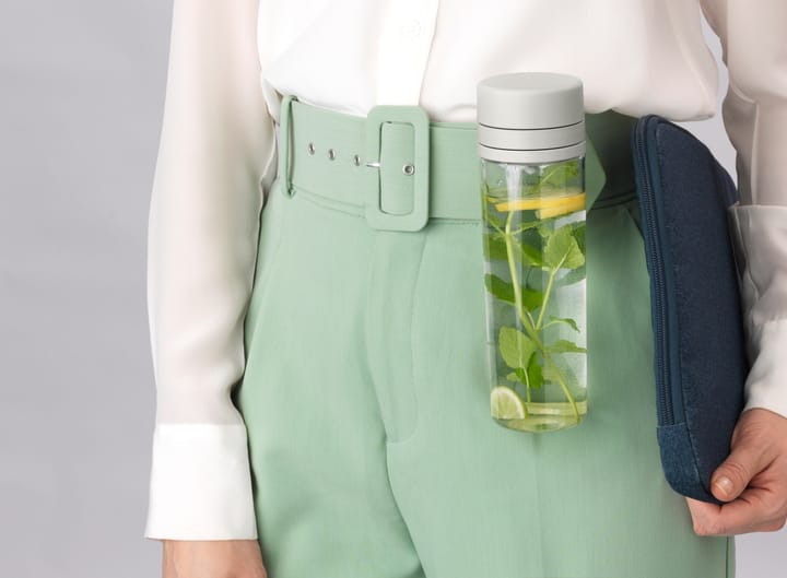 Make & Take waterfles met zeef 0,5 L, Lichtgrijs Brabantia