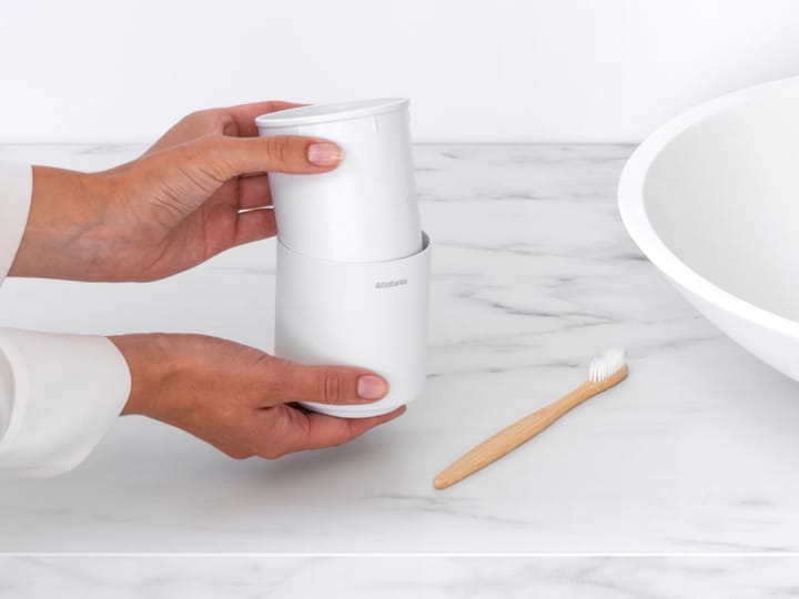 MindSet Tandenborstelhouder, Mineral Fresh White Brabantia