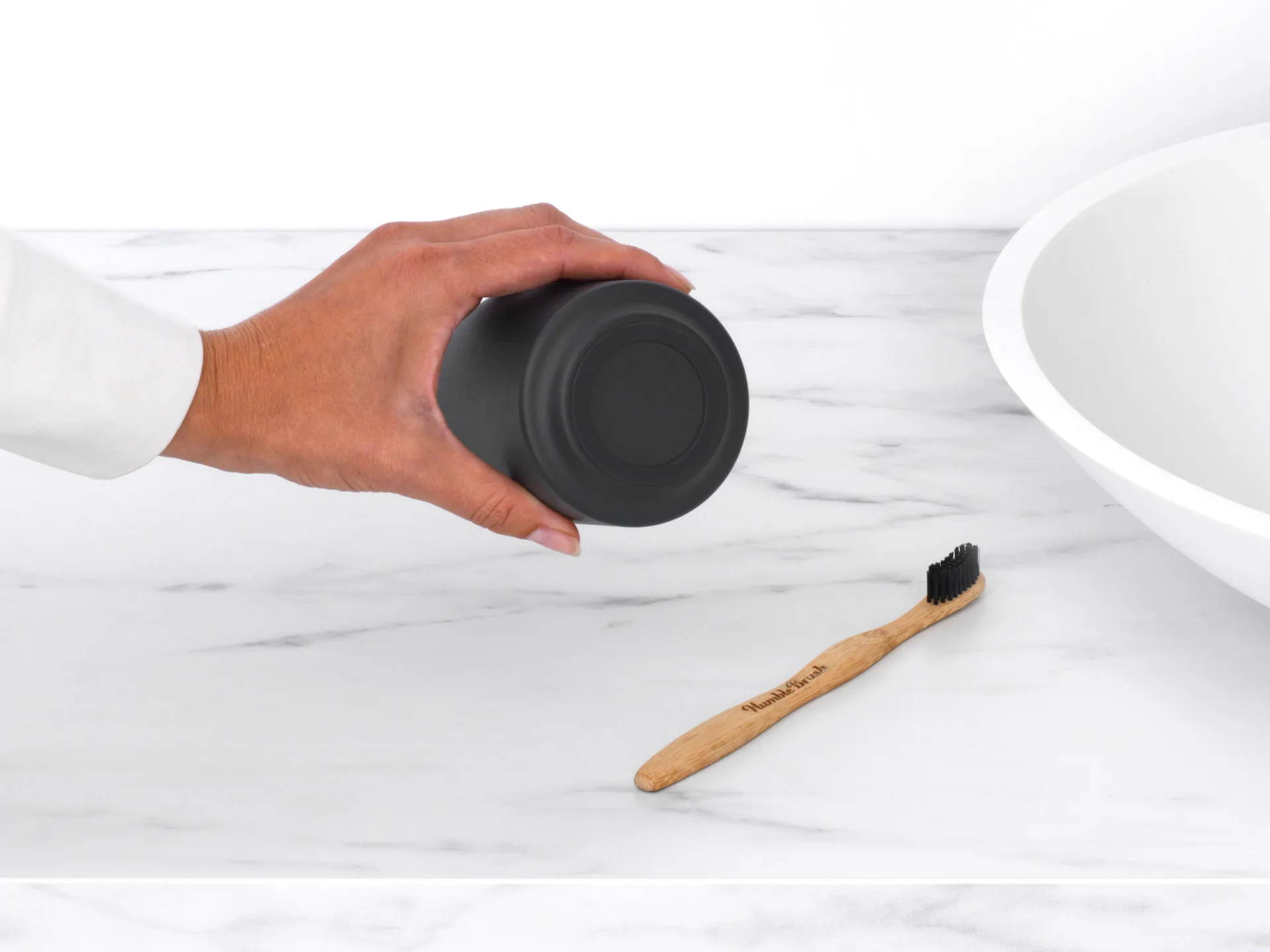 MindSet Tandenborstelhouder, Mineral infinite grey Brabantia