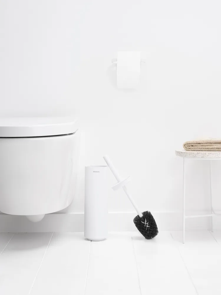 MindSet toiletborstel met houder, Mineral Fresh White Brabantia