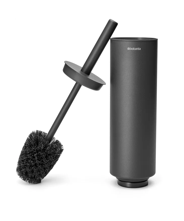 MindSet toiletborstel met houder, Mineral Infinite Grey Brabantia