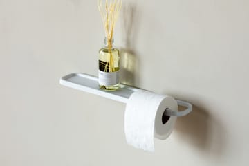 MindSet toiletrolhouder met plankje  - Mineral Fresh White - Brabantia