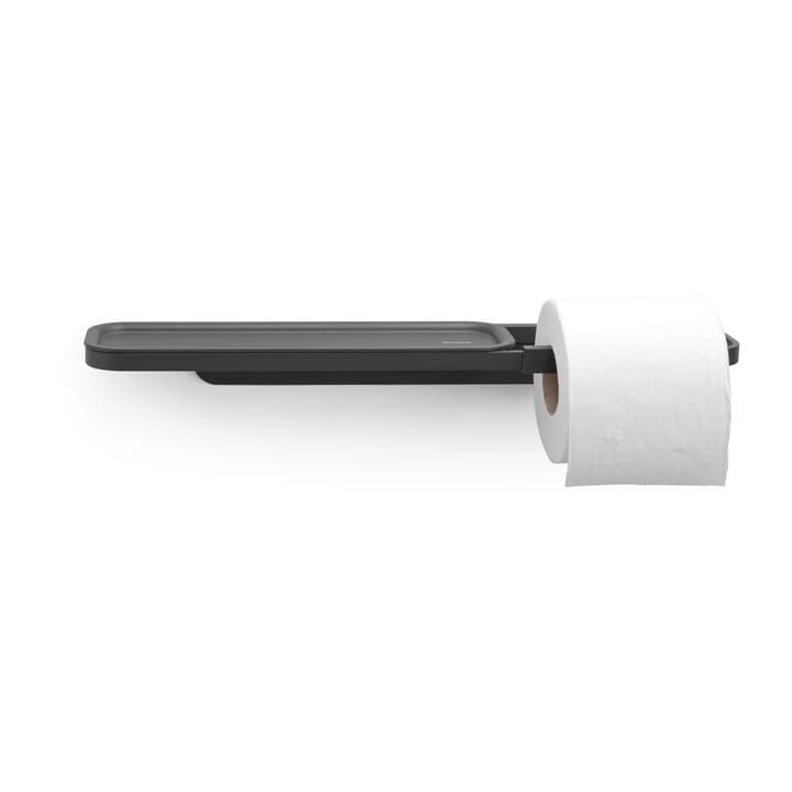 MindSet toiletrolhouder met plankje , Mineral infinite grey Brabantia