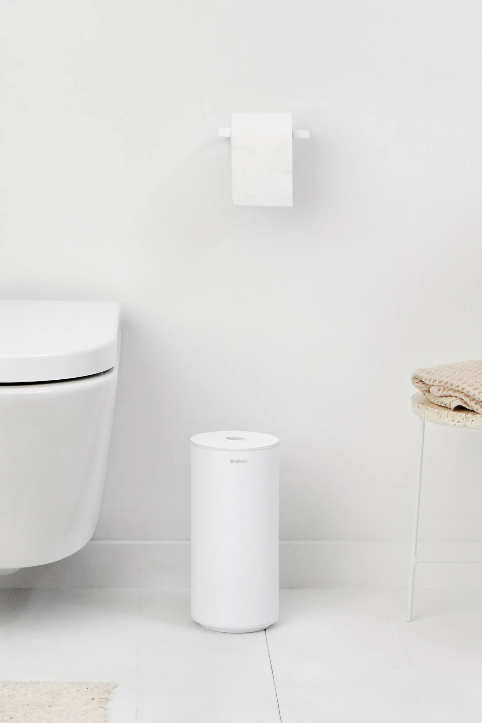 MindSet toiletrolhouder, Mineral Fresh White Brabantia