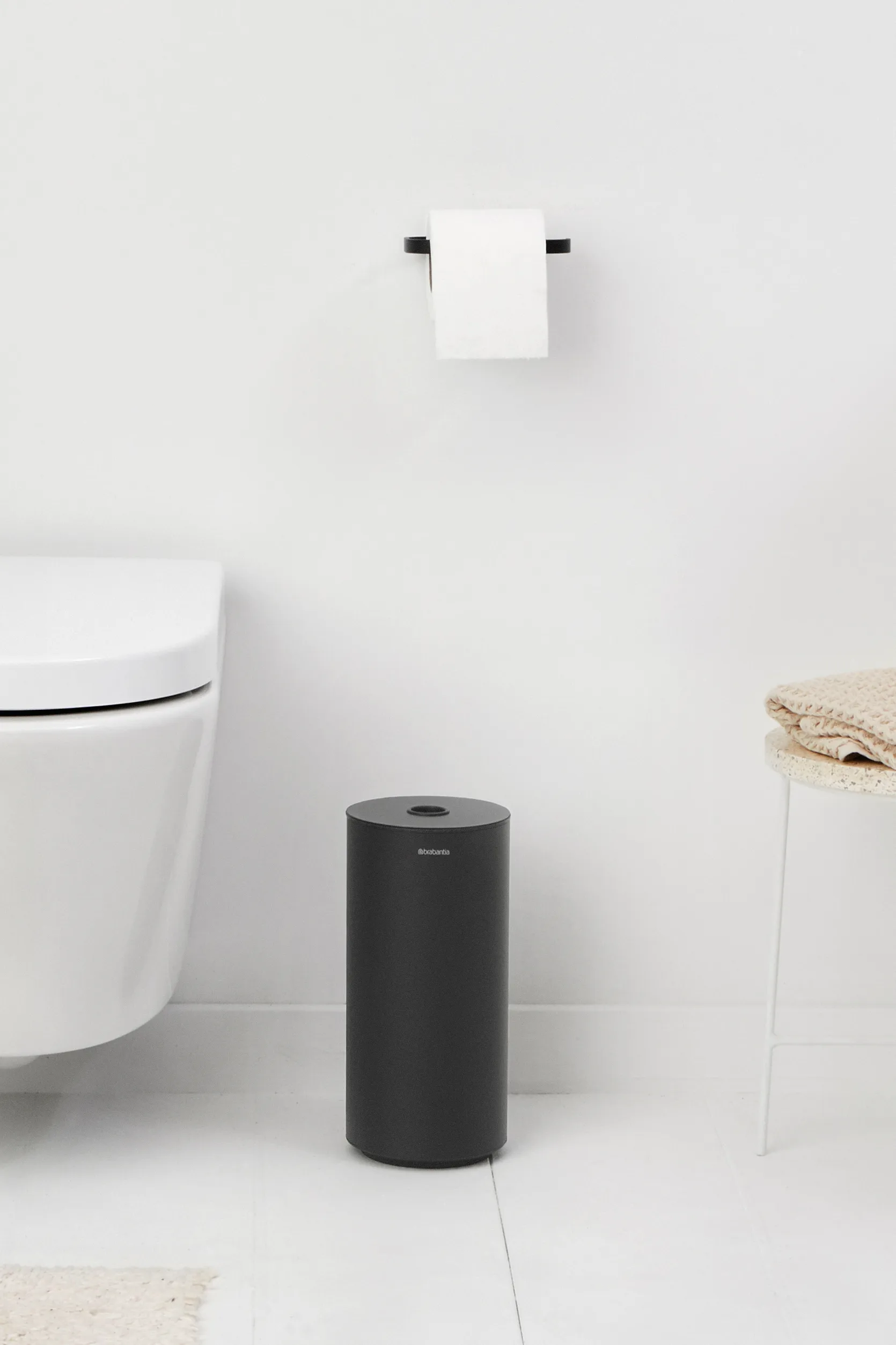 MindSet toiletrolhouder, Mineral infinite grey Brabantia