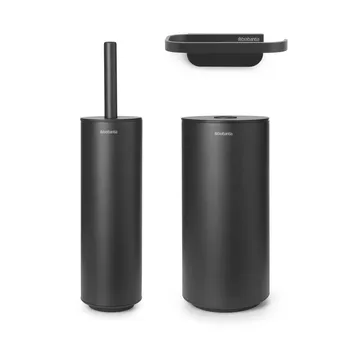 Mindset Toiletset 3-delig - Mineral Infinite Grey - Brabantia