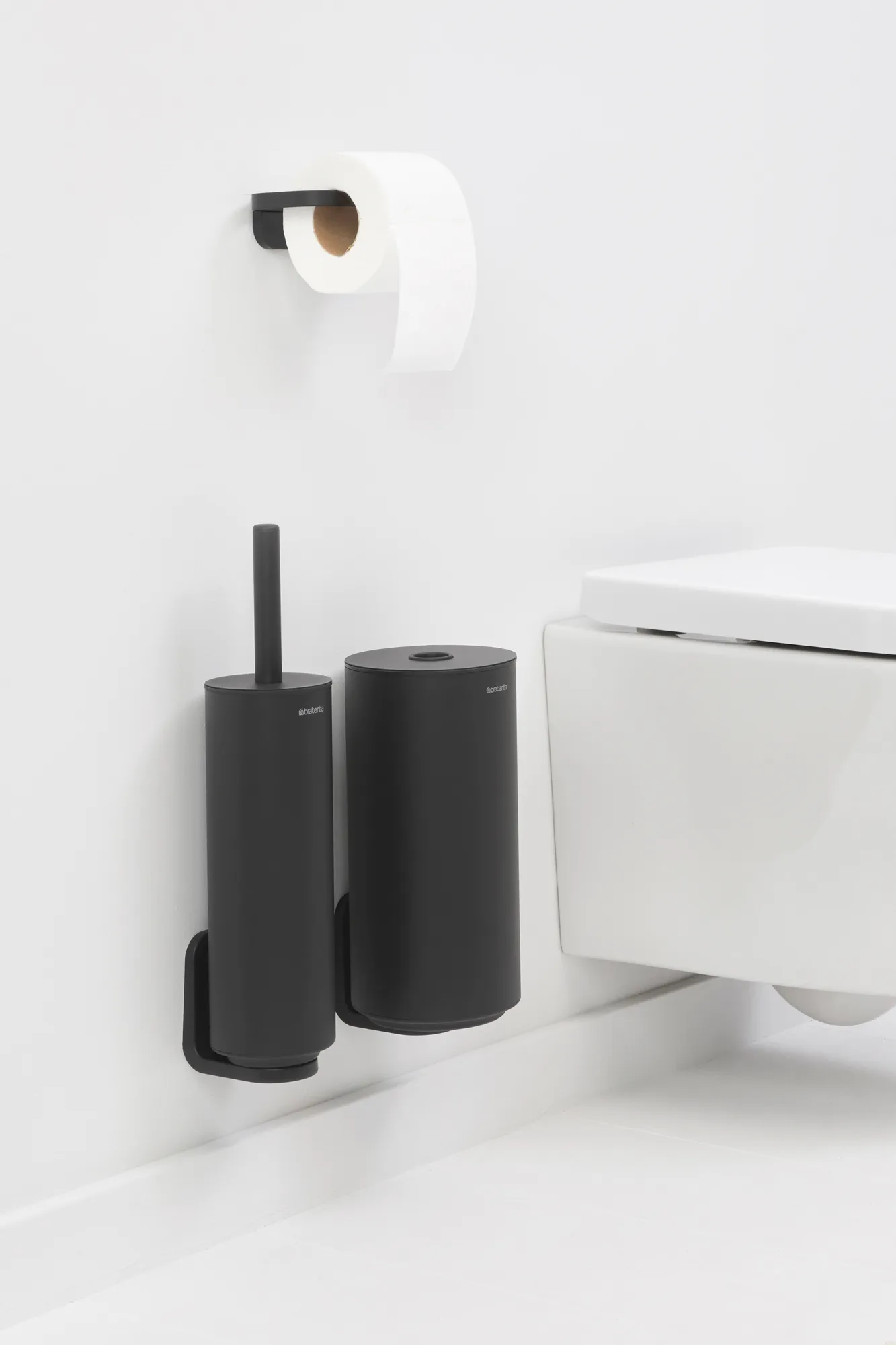 Mindset Toiletset 3-delig, Mineral Infinite Grey Brabantia