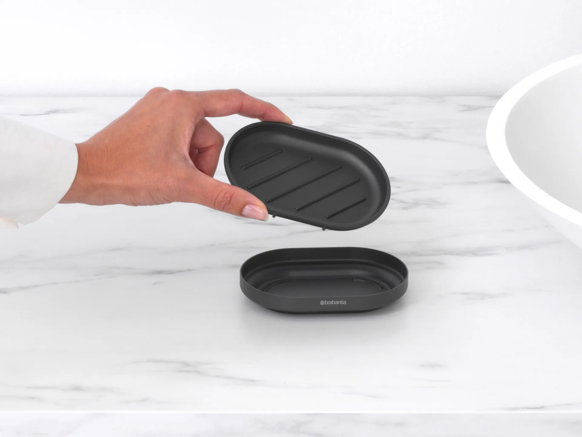 MindSet Zeepbakje, Mineral infinite grey Brabantia