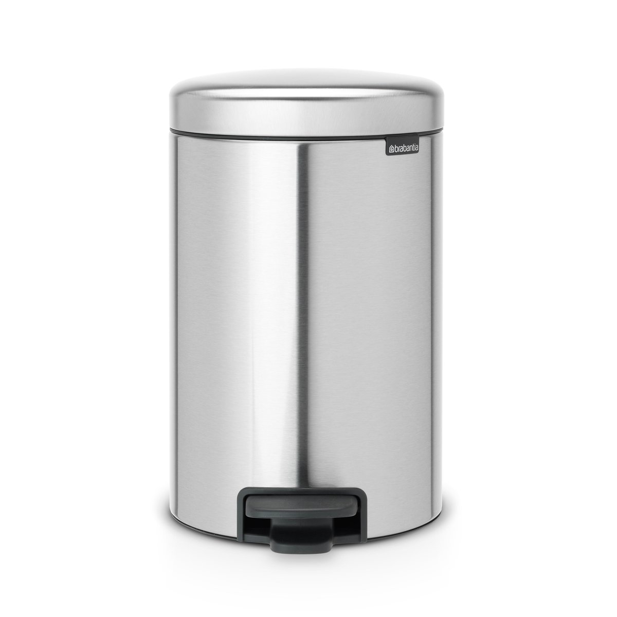 Brabantia New Icon pedaalemmer 12 liter mat staal (vingerafdruk bestendig)