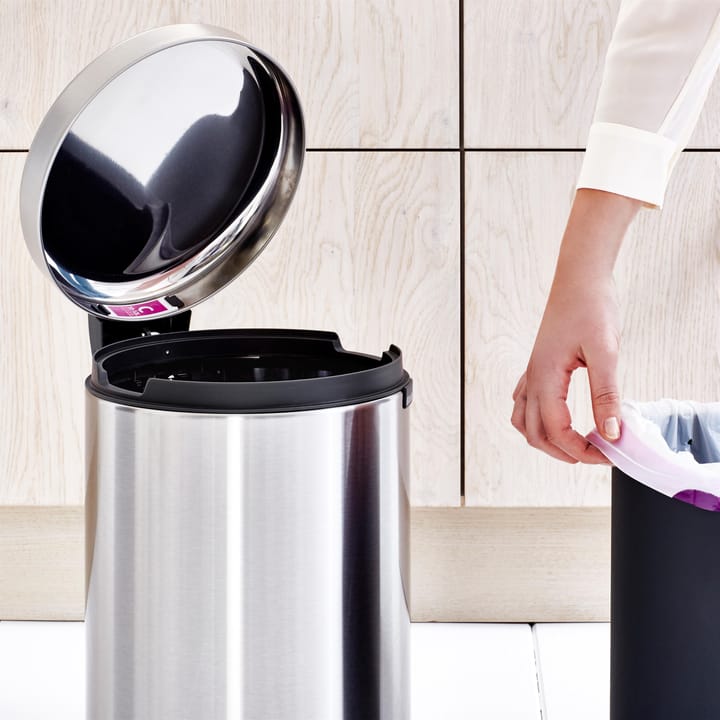 New Icon pedaalemmer 12 liter, mat staal (vingerafdruk bestendig) Brabantia