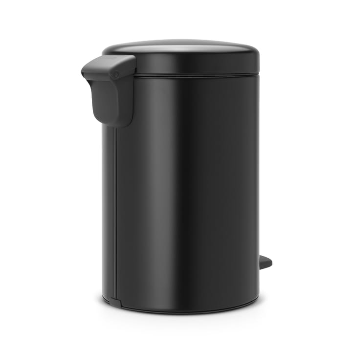 New Icon pedaalemmer 12 liter, mat zwart Brabantia