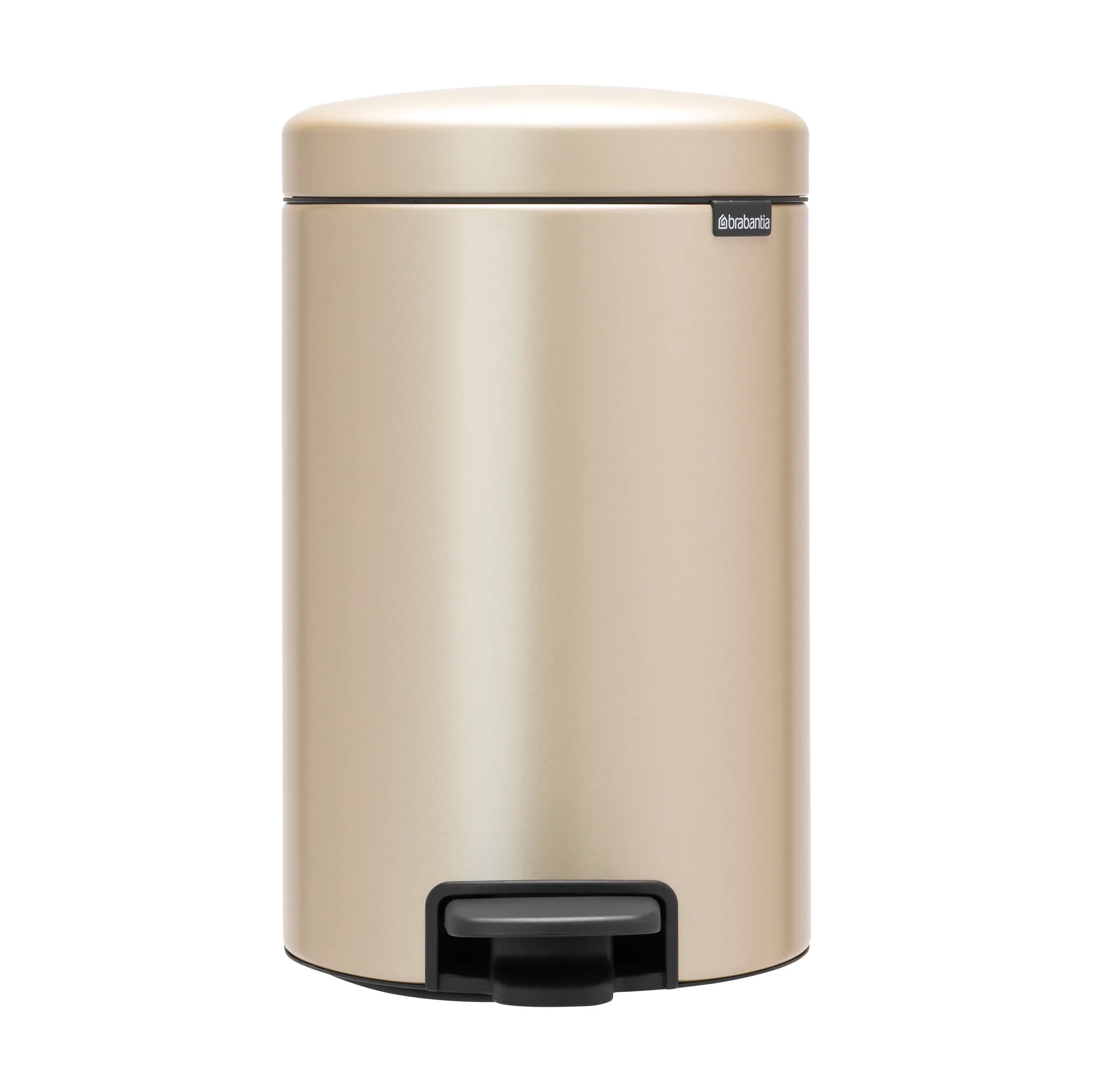 New Icon pedaalemmer 12 liter, Metallic Gold Brabantia