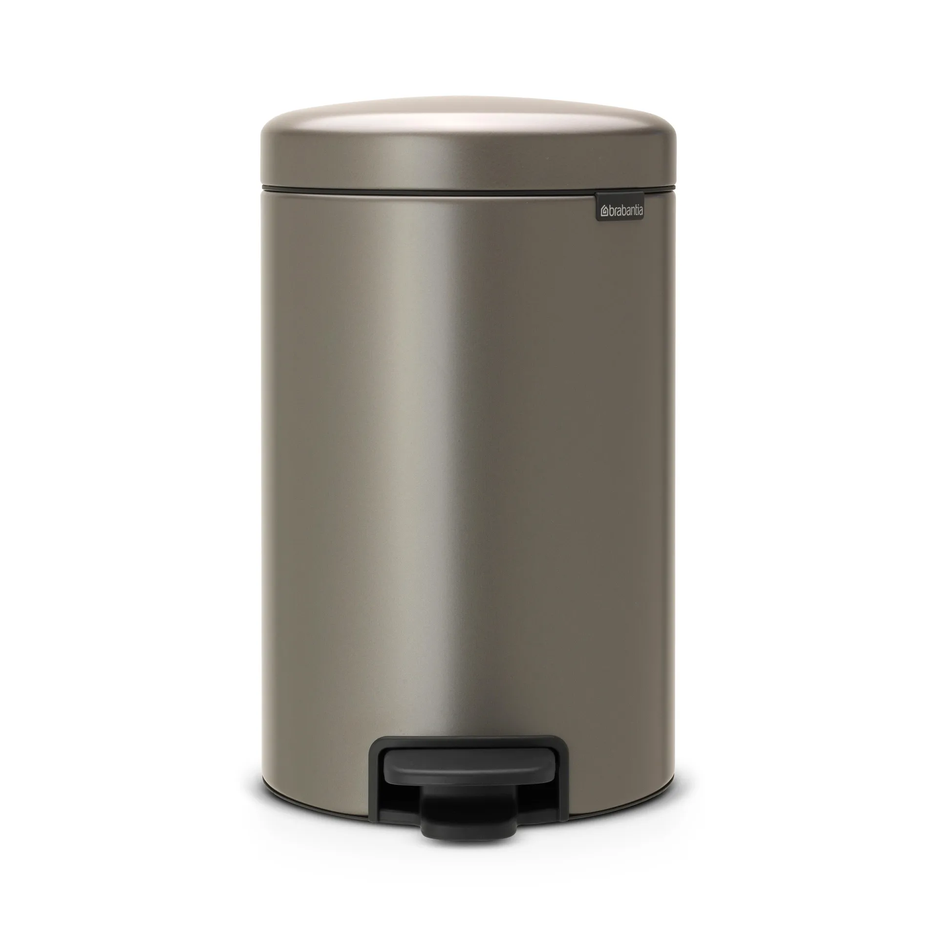 New Icon pedaalemmer 12 liter, platina Brabantia