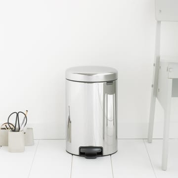 New Icon pedaalemmer 12 liter - staal - glanzend - Brabantia