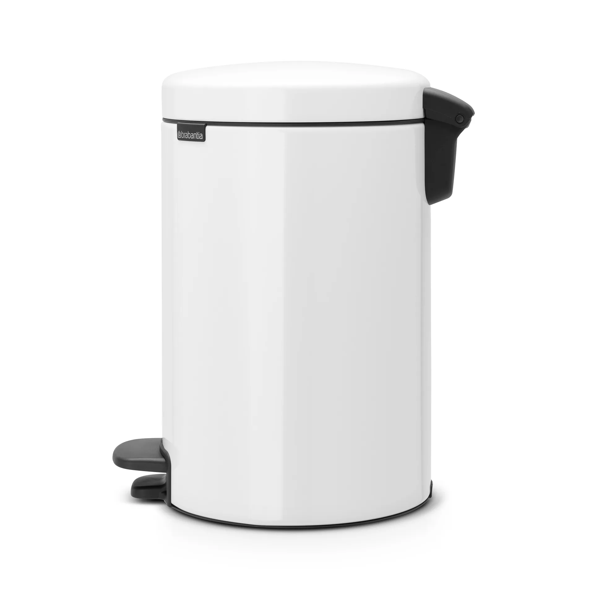 New Icon pedaalemmer 12 liter, wit Brabantia