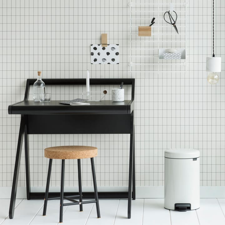 New Icon pedaalemmer 12 liter, wit Brabantia